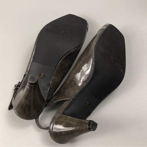 East5th Women’s Slingback Peep Toe Pumps Size 7M - Picture 6 of 9